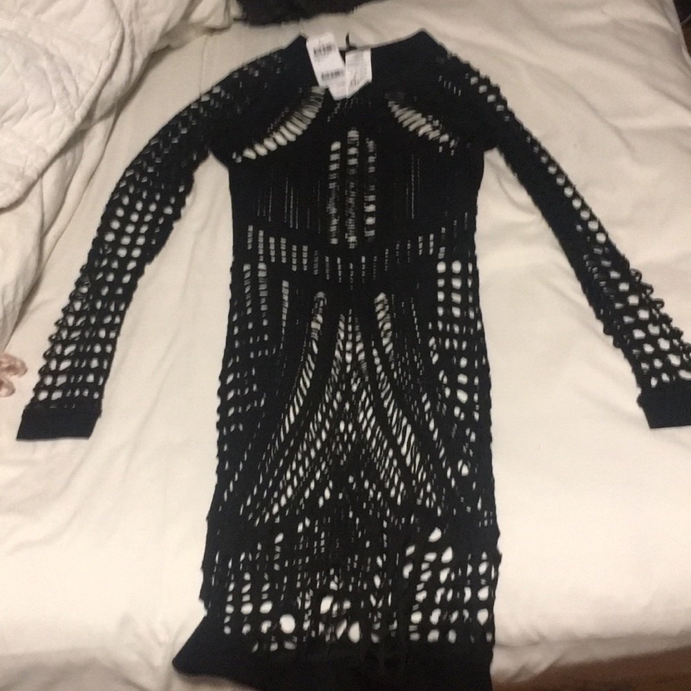 Black mesh dress kiki Riki